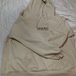 Taylor Swift Eras Tour Cream Hoodie